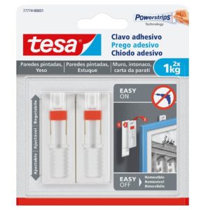 Tesa Prego Adesivo Ajustável Parede Pintada 1Kg