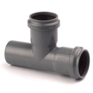 Tê PVC com Junta 125x87º