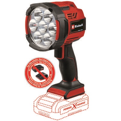 Einhell Lanterna TE-CL 18/2500Li S/Bateria