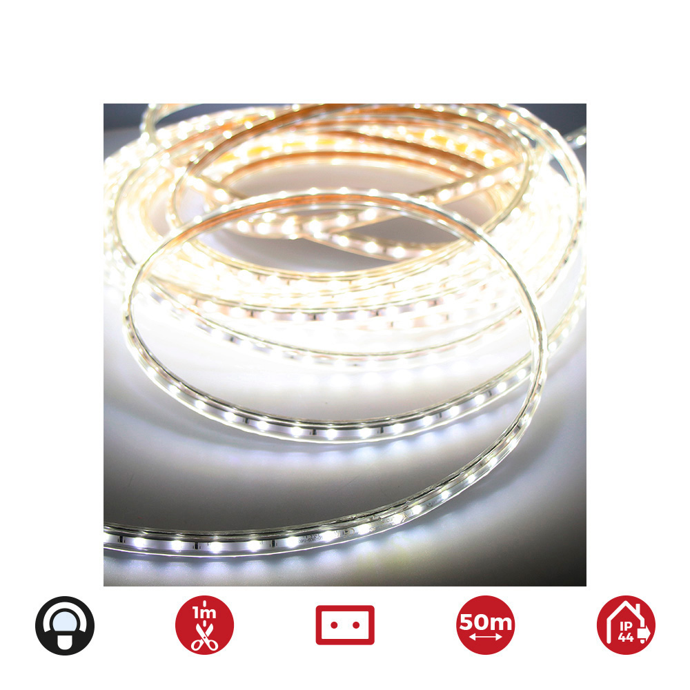 Fita LED IP44 220-240V 4,2W/mt 50mt